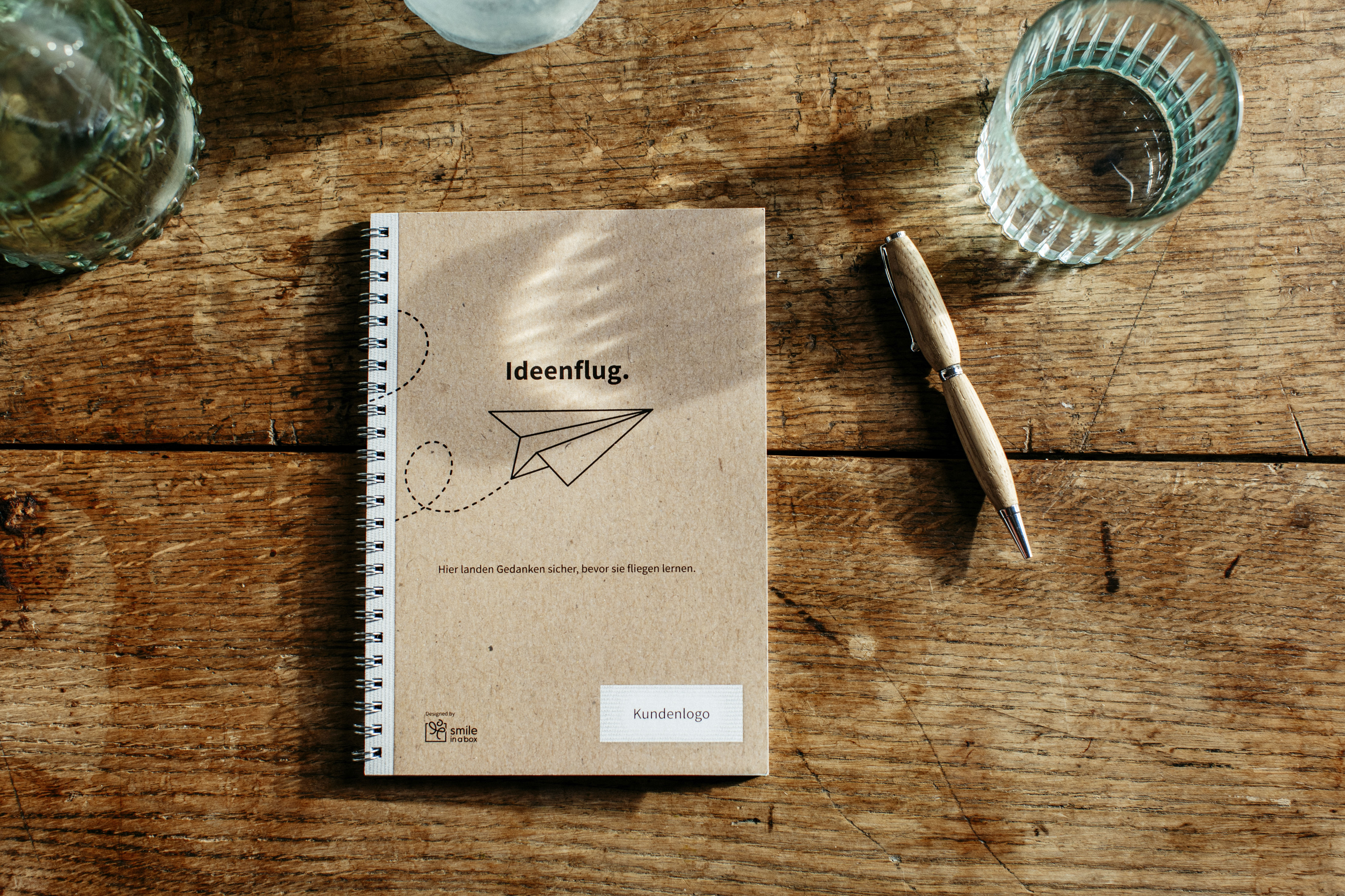 Notizbuch Ideenflug Produktbild