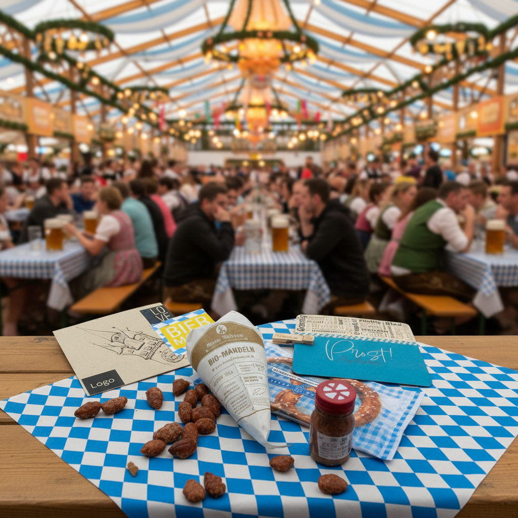 Produkte zum Straubinger Volksfest in Bierzelt