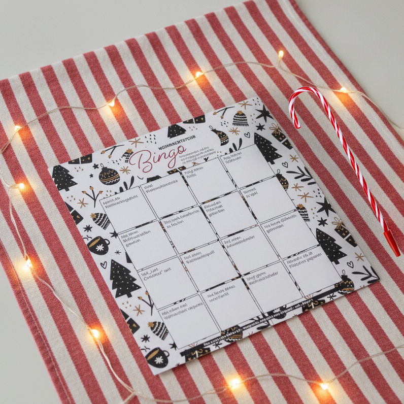 Weihnachtsbingo fürs Büro
